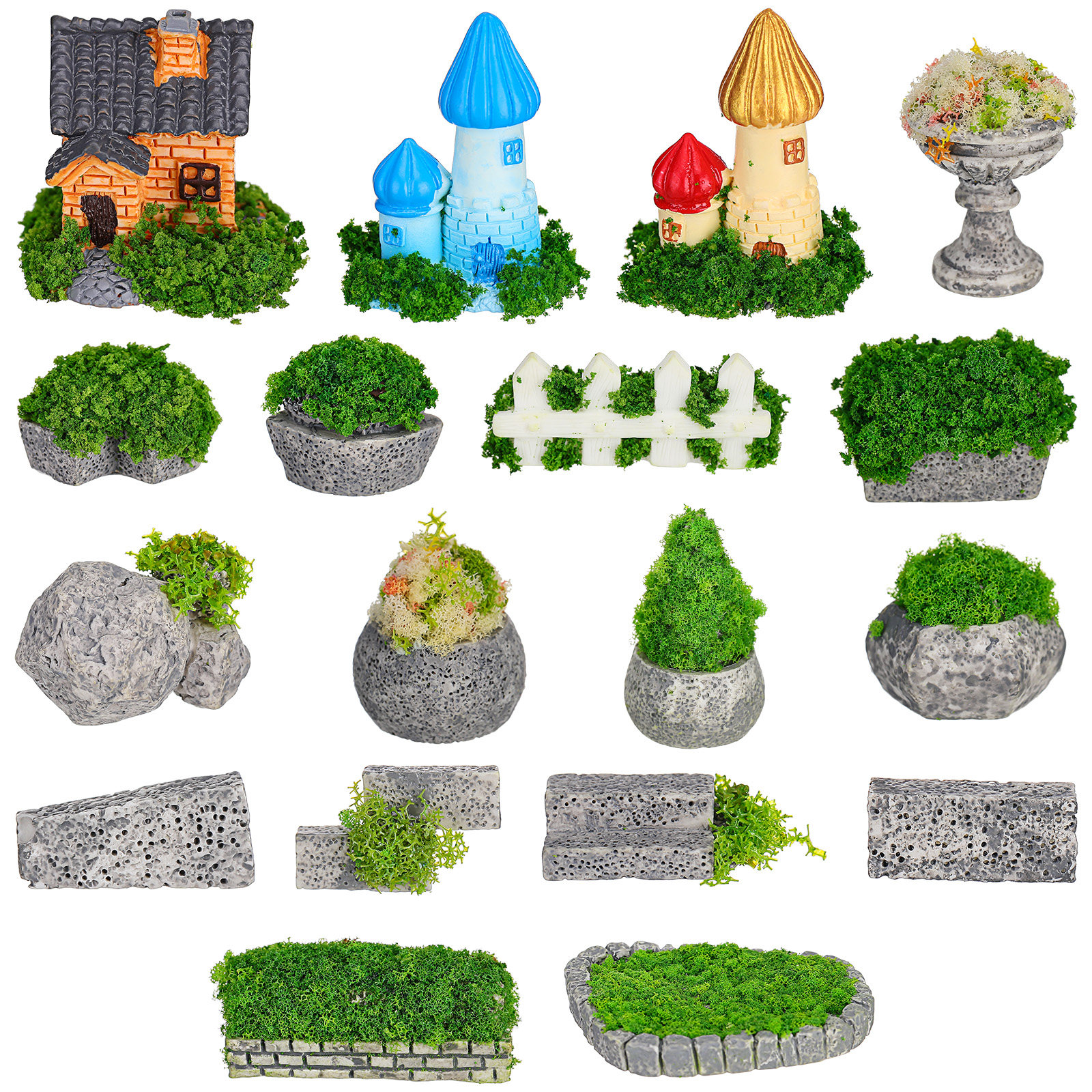 1Set Miniature Garden Decorati - đánh giá và giá Bonsai Garden Design
