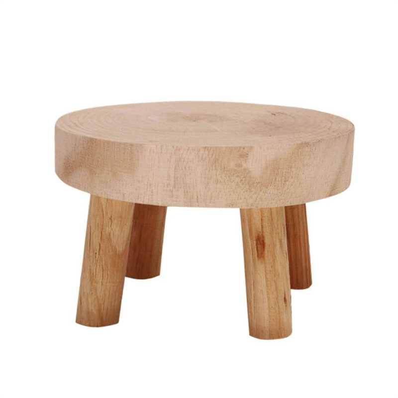 AS96-Mini Wooden Stool Display - đánh giá và giá Up Bonsai Garden