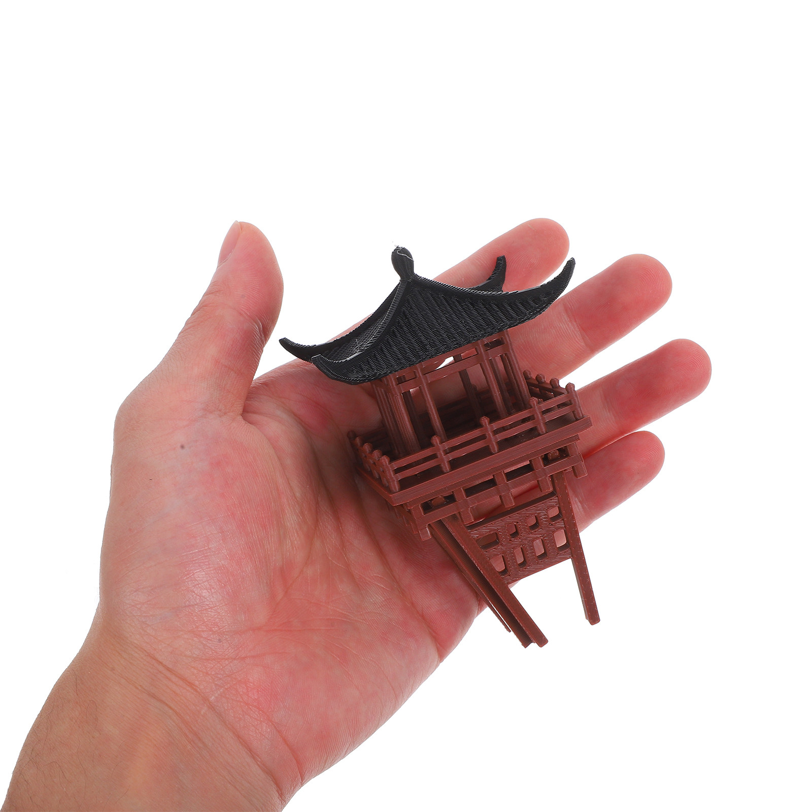 Miniature Hexagon Pavilion Orn - đánh giá và giá Bonsai Garden Design