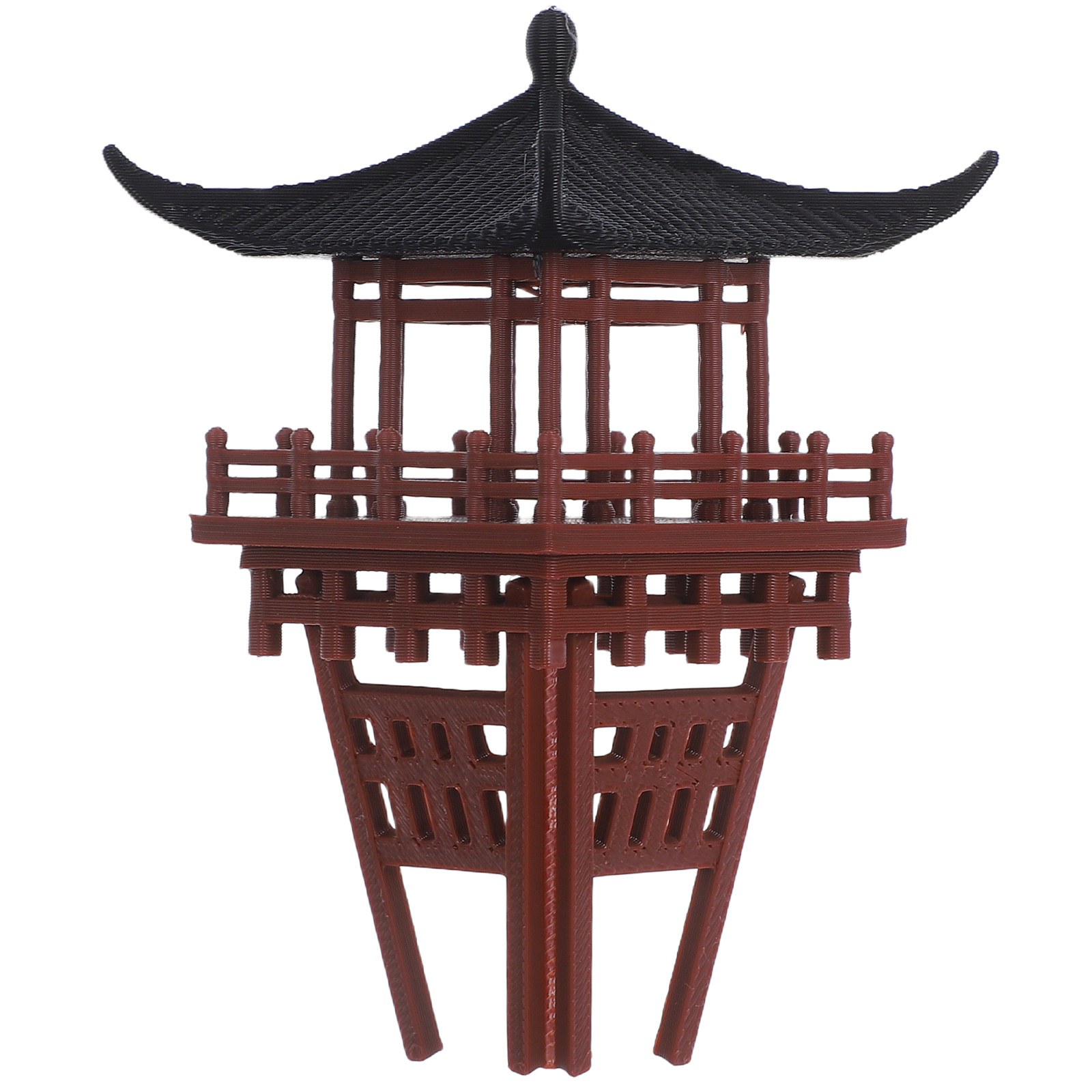 Miniature Hexagon Pavilion Orn - đánh giá và giá Bonsai Garden Design